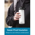 thumbnail image 5 of CamelBak Chute Mag Botella de agua de acero inoxidable con aislamiento al vacío, 20 oz, color blanco, 5 of 5
