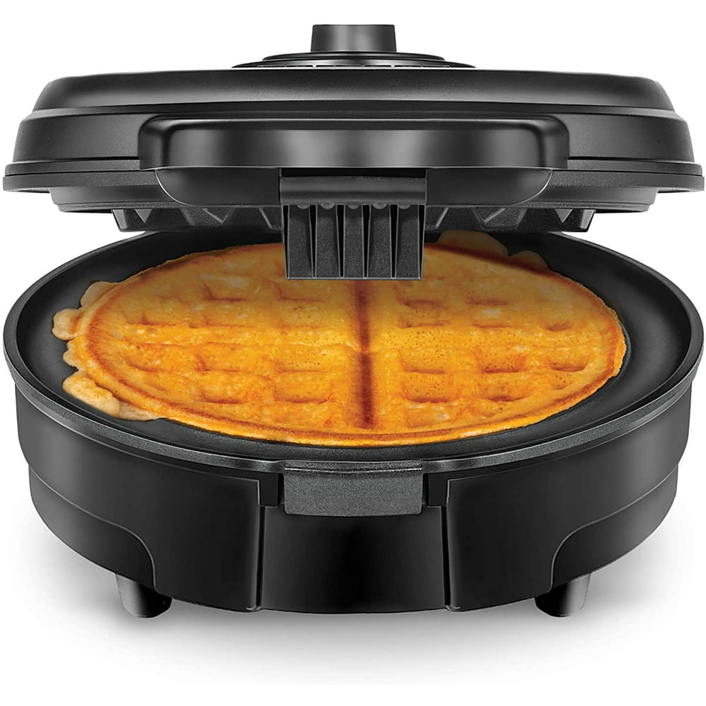 Chefman AntiOverflow Belgian Waffle Maker w/Shade Selector, Stainless