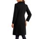 thumbnail image 3 of Abrigo de cuello INSPIRE CHIC para mujer, botones, de manga larga, estilo A-line, casual, abrigo largo de invierno, negro M, 3 of 6