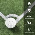 thumbnail image 4 of Luminous Pickleball Balls 40 Holes Glow in the Dark Pickleball Balls with Mesh Bag White, 6 Pack, 4 of 8