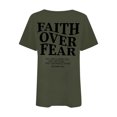 thumbnail image 4 of DHFJKG Women's T Shirt Short Sleeve Baggy Streetwear Letter Print Crew Neck Boyfriend Style Tees Summer Oversized Stylish Tops, 4 of 4