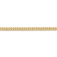thumbnail image 3 of 14k Yellow Gold 24 Inch 3.9mm Curb Chain Necklace Pendant Charm Beveled, 3 of 9