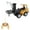 yellow, variant on 2 in 1 Remote Control Forklift Truck Tower Crane 1/24 5CH  Vehicle Remote Control Construction Truck Educational Toys for Kids with Light