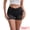 Black, variant on DARING DIVA Women's Lace Seamless Tummy Control Hip Lifting Panties S Black