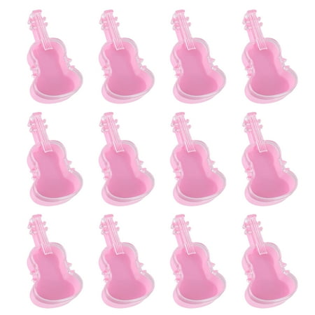 12Pcs Violin Shape Treat Container Multipurpose Party Favor Box for Wedding Birthday Gifts & Candy Organization