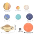 thumbnail image 2 of MasteelfCA 1 Set Planets Models Solar System Planets Figures Kids Educational Toys Astronomy Enthusiast Gifts, 2 of 7