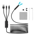 thumbnail image 1 of Endoscope Borescope Type C & 8Pin & USB Caméra d'Inspection Serpent pour Téléphone 200w 5.5mm 1 m, 1 of 1