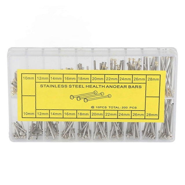 10-28mm Watch Band Spring Bars, 1.3mm Watch Strap Links, Steel Watch Repair Tool Sets for Watchmaker