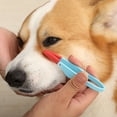 thumbnail image 2 of Scmkd 1pc Pet Tear Marks Brush, Dog Eye Excrement Brush Knot Brush Eye Cleaner Clip Soft Brush, 2 of 5