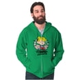 thumbnail image 5 of Retro Old School Dennis The Menace Zip Up Hoodie Men's Women's Brisco Brands L, 5 of 6
