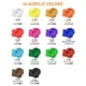 thumbnail image 2 of Set de pintura acrílica Nicpro, 14 colores, 1000 ml, con bomba de color Wheel, 2 of 8