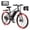 Black, variant on FlyORO 26in Electric Bike for Adults,500W Mountain Electric Bicycle with 13Ah Removable Battery,Front Damping System,Black