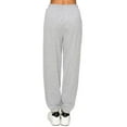 thumbnail image 3 of Cali1850 Women's Embroidery Jogger Sweatpants Baby French Terry Drawstring Elastic Waistband Casual Soft Comfy Pants with Pockets, 3 of 5