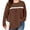 C1-Pastel Brown, variant on SHOWMALL Women's Plus Size Floral Top, Long Sleeve Lace Crew Neck Boho Tunic Blouse, Casual Retro Print Shirt, Retro Floral, 3X