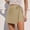 Khaki, variant on PWPSG Womens High Waist Wrap Skort, Side Tie Detail with Built-in Shorts, Soft Fabric for Casual Vacation Outfits White S