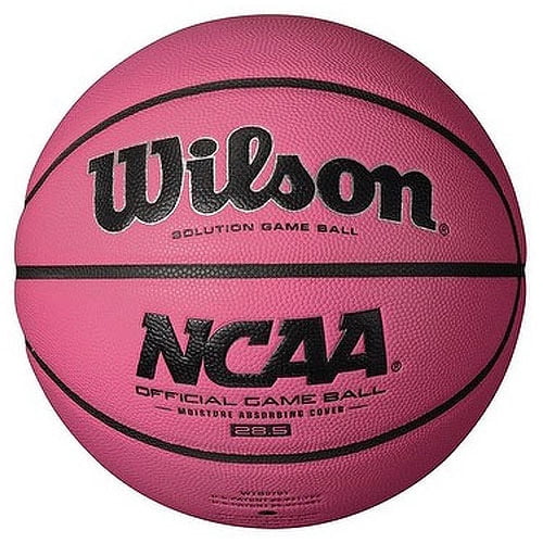 Wilson Sporting Goods NCAA Replica Pink Intermediate Basketball