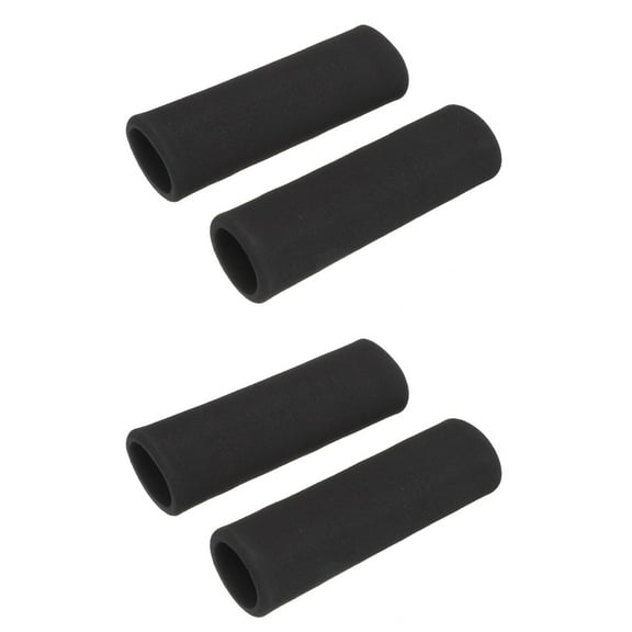 2 Pieces Oar Grips Plugs Kayak Paddle Cover Kayak Paddle Gear 12.5x4cm Black