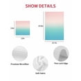 thumbnail image 6 of Pink Teal Ombre Dish Towels Set, Waffle Weave Kitchen Towels 2 Pieces, Modern Abstract Art Gradient Aesthetics Microfiber Hair Face Bath Tea Towel Absorbent Quick Drying Cleaning Dish Cloths 12"x12", 6 of 7