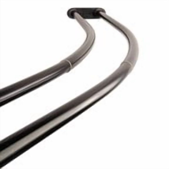 Arista 60-72" Double Curved Adjustable Double Shower Rod Oil-Rubbed Bronze finish