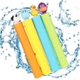 thumbnail image 1 of Cesta de Pascua Stuffers pistolas de agua para niños, paquete de 4 juguetes de piscina con chorro de agua, juguetes de agua al aire libre para niños, juegos de agua en el patio trasero, pist, 1 of 4
