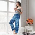 thumbnail image 5 of Pajama Pants Women, Vintage Floral Sweatpants Soft Sleep Lounge Pants, Casual PJ Bottoms Pants with Pockets, 5 of 7