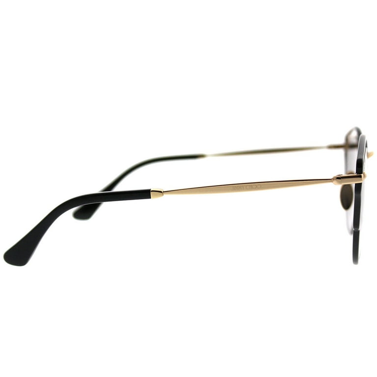 JIMMY CHOO、DHELIA、サングラス Jimmy Choo Dhelia/S Metal Womens Cat-Eye Sunglasses Black Gold