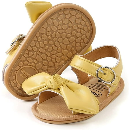 

QWZNDZGR Infant Baby Boys Girls Sandals Soft Non-Slip Rubber Sole Summer Toddler Baby Walking Shoes Flat Shoes First Walkers