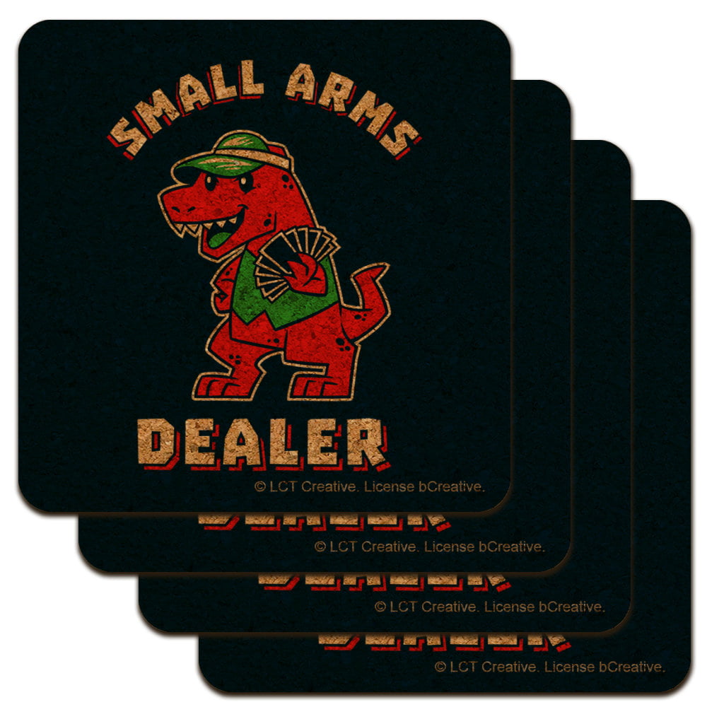 GRAPHICS & MORE Small Arms Dealer T-Rex Card Poker Funny Humor Home Business Office Sign 
