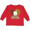 thumbnail image 3 of Inktastic I Love S'Mores Boys or Girls Long Sleeve Toddler T-Shirt, 3 of 5