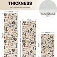 thumbnail image 4 of Paw Prints and Bones Kitchen Rugs Sets Of 3,Kitchen Runner Rugs Non Skid Washable,Decorative Kitchen Floor Mats for Kitchen,Sink,Laundry,17"x30"+ 17"x47" + 17"x59", 4 of 6