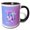 Black/White, variant on 3drose, If Youre Curious Im Bi Bicurious Lgbtqi Valentine, 15oz Two-tone Yellow Mug