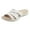 White, variant on Mostsola Slippers for Women Summer Open Toe Sandals Criss Cross Strap Slides Comfortable Beach Shoes