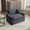 Grey, variant on Double Size Rustic Sofas, Grey Corduroy Fabric, Comfortable Single Chair Deep Seat Sofa With One Pillow, Suitable for Living Room and Bedroom, Club Multiple Occasions, Grey Modern Sofas,Leather Sofas