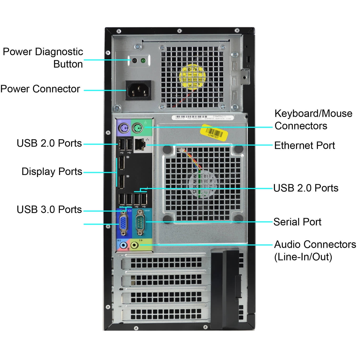 Restored Dell Optiplex 7010 Desktop Towers Computer, Intel Core i5