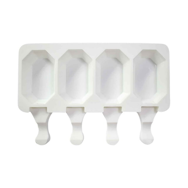 ice box, 4-cell insulated box, easy demould soft bottom, portable for camping, durable plastic construction, foldable design, for outdoor adventures\