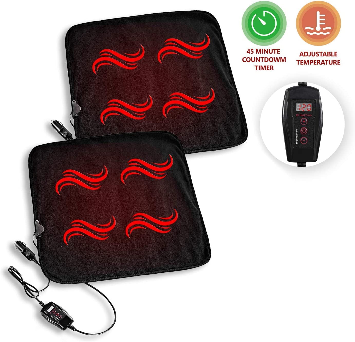 12 volt top heating pad walmart