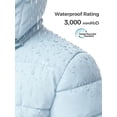 thumbnail image 5 of Wantdo Girl's Recycled Coat Waterproof Winter Jacket Insulated Puffer Jacket Light Blue 6/7, 5 of 10