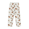 thumbnail image 5 of Xecao Rabbit And Squirrel Men's Straight Lounge Pajama Pants: The Ultimate in Comfortable Sleepwear, 5 of 9