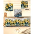 thumbnail image 2 of Vintage Lemon Body Pillow Cover 20 x 54 Inch Decorative Pillow Cover Tropical Summer Wooden Lumbar Pillowcase Seasonal Rectangle Cushion Case for Couch Sofa Bed Living Room, 2 of 7