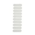 thumbnail image 4 of Hand-made 100pcs Crochet Labels 4.5x1.2cm 2 Holes PU Leather Tag Practical Embellishment DIY Accessories, 4 of 7