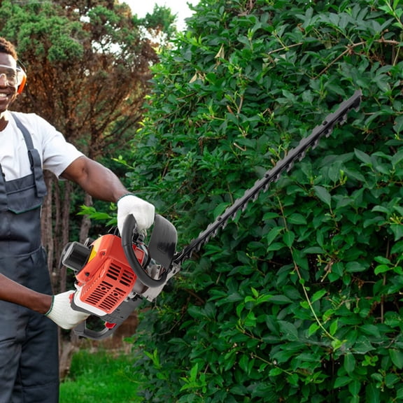 2 Stroke Gas Powered Dual Sided Hedge Trimmer Gas Hedge Trimmer 22.5cc 650w for Residential and Commercial Use