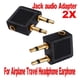thumbnail image 3 of 2 Airline Airplane Jack 3.5mm Auricular Auricular Auriculares Adaptador de audio pcs, 3 of 5