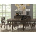 thumbnail image 2 of PFC Asher Park Leg Dining Table, Piano Brown Finish, 2 of 10