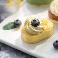 thumbnail image 4 of Semi-baked Molded Cake Paper with Oval Cheesecake Ring, 4 of 5