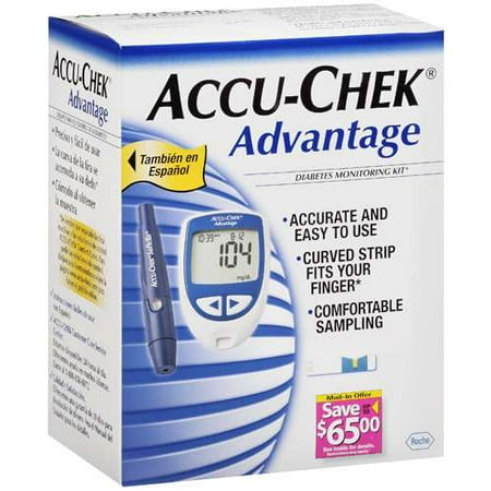 Roche Diagnostics Accu-chek Advantage Diabetes Blood Gluco