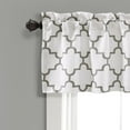 thumbnail image 2 of Lush Decor Bellagio Valance, Gray, 18 x 52, 2 of 4