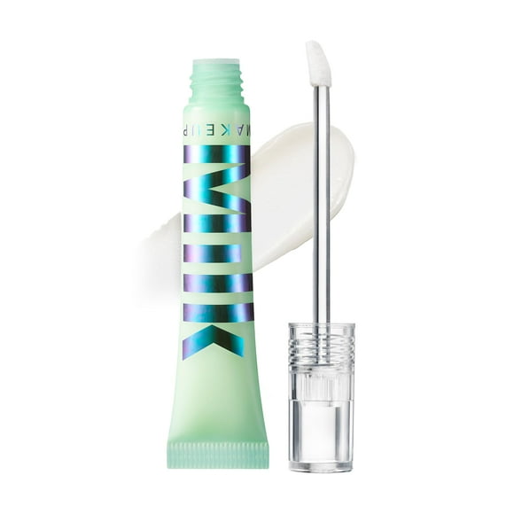 Milk Makeup Hydro Grip Eye Primer con ácido hialurónico - Primer transparente para sombra de ojos + corrector debajo de los ojos - Agarra el maquillaje hidrata + suaviza la piel para un uso duradero s