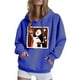 thumbnail image 2 of Sudadera con capucha de manga larga para mujer, informal, con capucha, para exteriores y chaquetas, ropa deportiva de moda para mujer, con capucha y ropa de invierno, sudadera con capucha de manga lar, 2 of 6