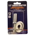 thumbnail image 1 of DICO PRODUCTS ARBOR ADPTR 1/2 Pouces"X1/4 Pouces"HEX (Lot de 1), 1 of 3