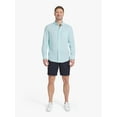 thumbnail image 2 of Chaps Men's & Big Men's Long Sleeve Linen Shirt, Sizes S-3XL, 2 of 8